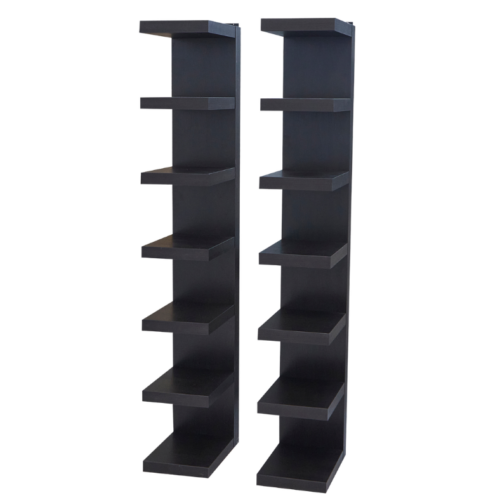 Black Floating Shelves